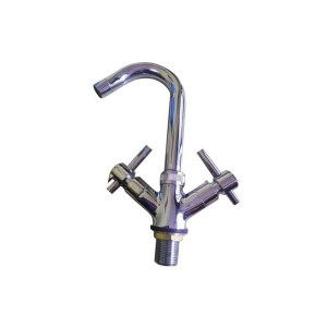 Silver Stainless Steel Faucet