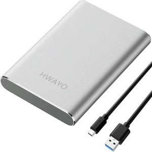 Siver External Hard Disk