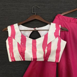 Sleeveless Choli Set