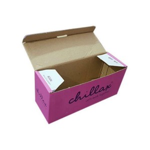 Slipper Packaging Box, Flat corrugated die-cut base