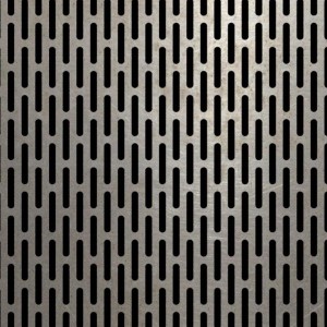 Slotted Hole SS Perforated Sheet, Straight line