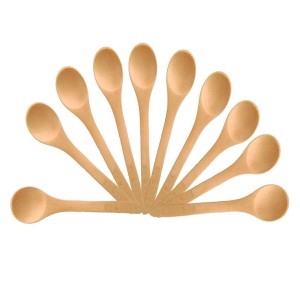 Small Wooden Salt Spoon