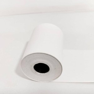 Smooth White ATM Paper Roll, Bright with glossy finish