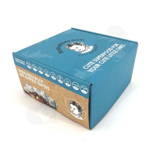 Snack Printed Corrugated Box, Lightweight kraft board