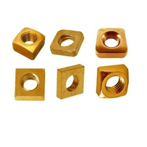 Square Brass Nuts