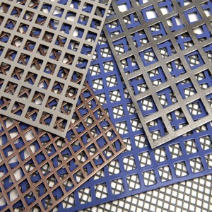 Square Hole SS Perforated Sheet, As required pitch