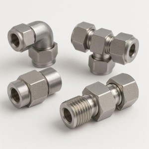 SS 304 instrumentation fittings, Precision flow