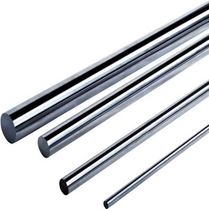 SS smooth rod , Sleek stainless shaft types