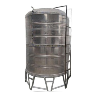Stainless Steel Cylindrical Ro Water Tank 