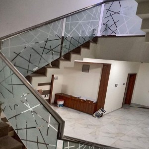 Staircase Glass Railings