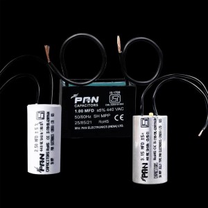 Stand Fan Capacitor, Polypropylene & low dissipation