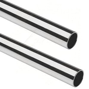 Steel Finish Curtain Rod