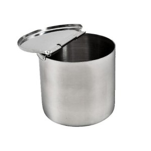Steel Half Lid Openable Container