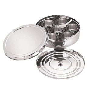 Steel Spice Box