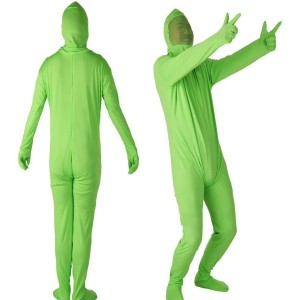 Strech Special Green Costume