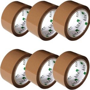 Strong brown tape, Round shape, ‎large size