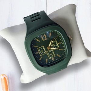 Stylish Rubber Wrist Watches, Luminous hands silicone