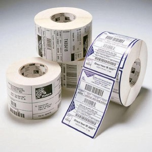 Synthetic Barcode Labels, Roll type, synthetic material