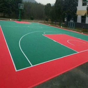 Synthetic Basketball Court
