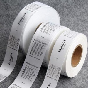 Taffeta Barcode Labels, Wash-proof features