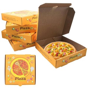 takeaway pizza boxes, Lightweight foldable design