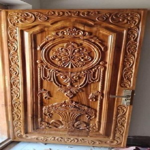 Teak Wood Carving Door, Main, interior room use