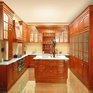 Teak Wood Kitchen Cabinet , Superior design