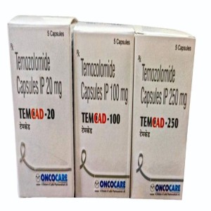 Temcad Temozolomide 250mg Capsule, alkylating chemo