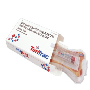Teriparatide Terifrac 750 Mcg 3ml Injection, parathyroid