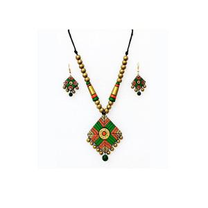Terracotta Necklace Set