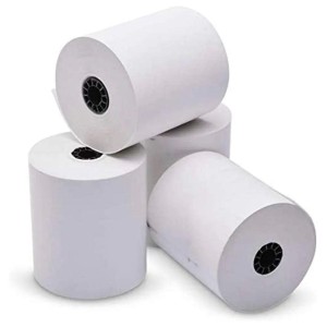 Thermal Paper Toll Tickets Rolls, 60 meter length