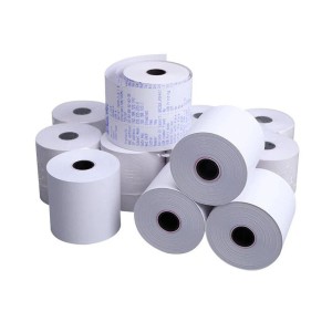 Thermal Printed Paper Rolls, Plain, white color