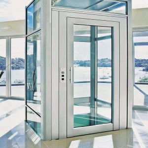 Tic Capsule Elevator, Three and five sided glass