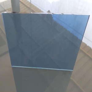 Tinted Blue Glass