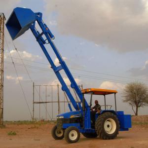 Tractor Husk Loader