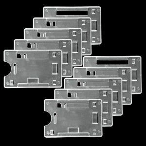 Transparent PVC Id Card Holder, Simple, sleek design