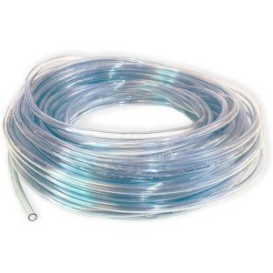 Transparent Pvc Pipe, Hard tube, round, material pvc