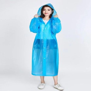 Transparent Water Raincoat