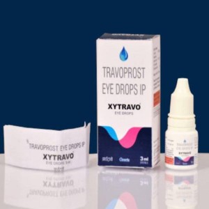 Travoprost Eye Drops, Intraocular pressure reducer