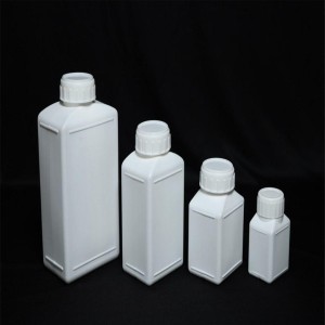 Triangular Shape Hdpe Bottle