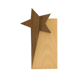 Trophies Natural Wooden 