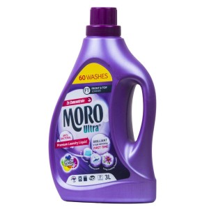 Ultra Liquid Laundry Detergent, Enzyme-active booster