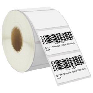UPC Barcode Roll, Quick, clear, and smudge-resistant