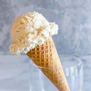Vanilla Ice Cream Cone, Perfectly textured 