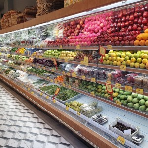 Vegetable Shop Freezer Racks, Various compartment