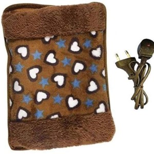 Velvet Heating Pad, Brown colour, durable, light weight
