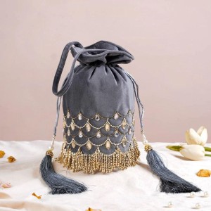 Velvet Potli Bag