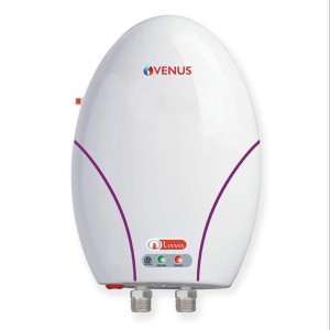 Venus Water Heater, Voltage, ABS Material, White colour