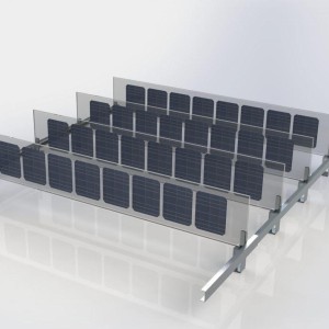 Vertical Solar Panels, East-west facing direction