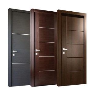 Walnut Hardwood Designer Door, Stunning grain patterns